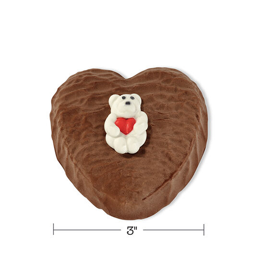 Milk Peanut Butter Heart